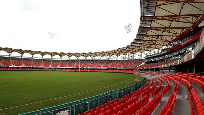 A general view of Carrara Stadium, venue for the 2018 Commonwealth Games Opening and Closing Ceremonies.
