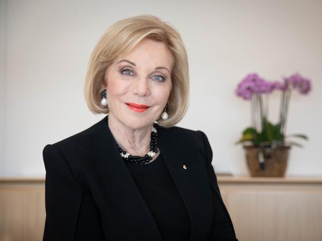 Ita Buttrose ABC Chairman pictured in the ABC offices in Ultimo, Sydney.  Picture Renee Nowytarger / The Australian