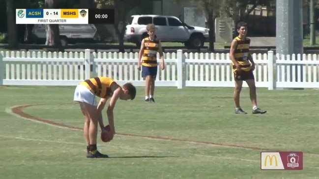 REPLAY: Queensland Schools Cup Quarter Finals -Albany Creek SHS v Miami SHS (Junior male)