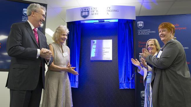 The official opening of the Liverpool campus of the University of Wollongong in 2017.