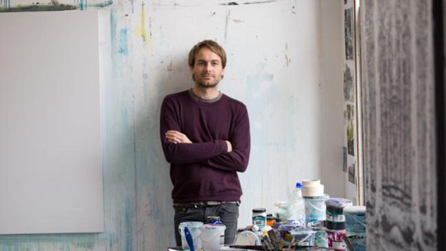 Paul Davies pictured in his Surry Hills studio. Pic: Matt Reed.