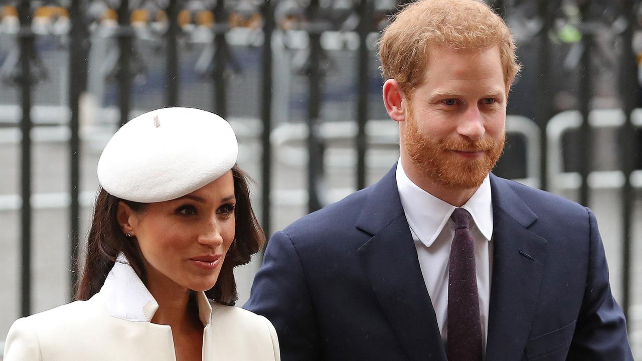 The Duke and Duchess of Sussex currently reside in California. Picture: AFP