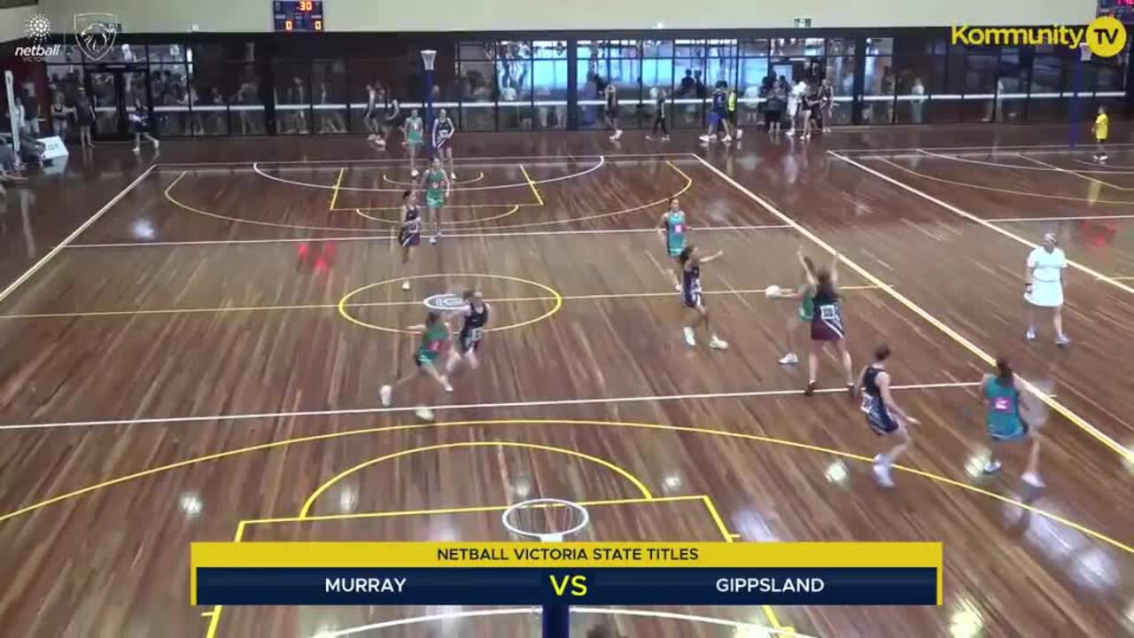 Replay: Murray v Gippsland (15&U) - 2025 Netball Victoria State Titles Day 1