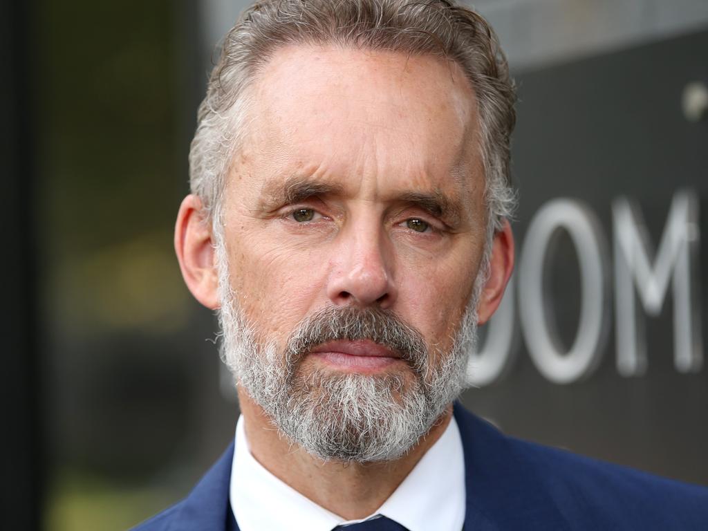 Jordan Peterson before his show in Sydney earlier this month. Picture: Damian Shaw