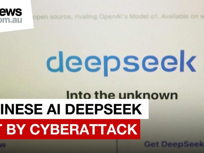 Advanced Chinese AI DeepSeek under attack