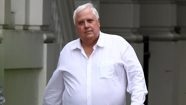 Last week as Clive Palmer’s United Australia Party came under attack for bombarding voters with countless thousands of unsolicited text messages. Picture: AAP/David Clark