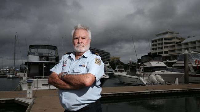 Volunteer Marine Rescue officer in charge of Gulf of Carpentaria Peter Graham. PICTURE: BRENDAN RADKE