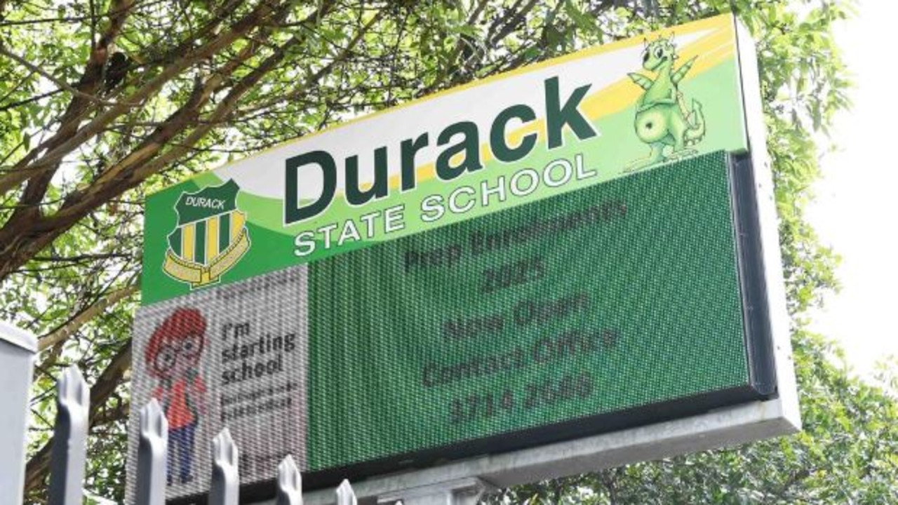 A mother has claimed to have seen three women attacking each other in the carpark of Durack State School on Tuesday afternoon during school pick-up.