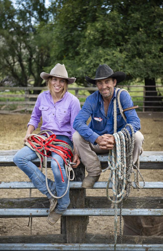 Bonnie and Craig Orchard. Picture: Zoe Phillips