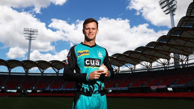 Heat spinner Matt Kuhnemann got the job done for the Dolphins. Picture: Brisbane Heat