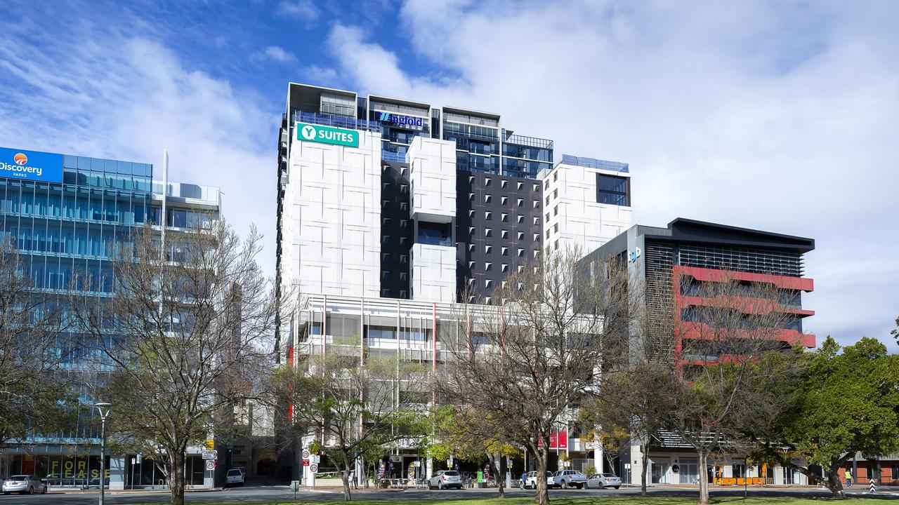 Wee Hur Holdings’ existing Y Suites student accommodation at 124 Waymouth St. Picture: Hiro Ishino