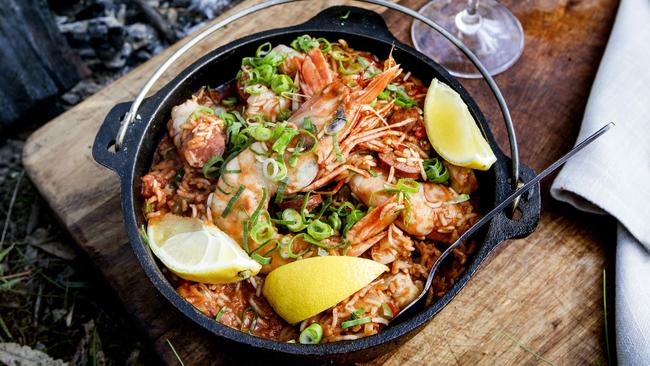 Dan Hawkins from Prince Dining Room’s Jambalaya recipe Picture: Nicole Cleary.