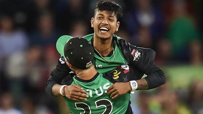 Sandeep Plamichhane is starring in the BBL. Pic: Getty Images