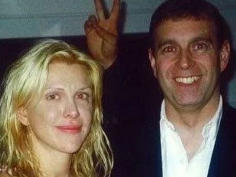 Courtney Love and Prince Andrew