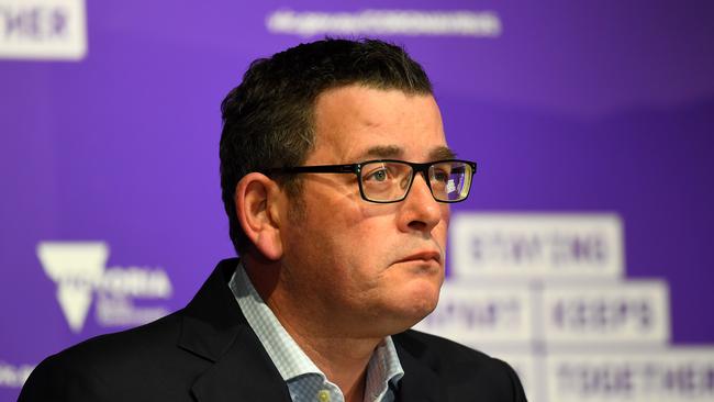 Victorian Premier Daniel Andrews. Picture: James Ross/AAP