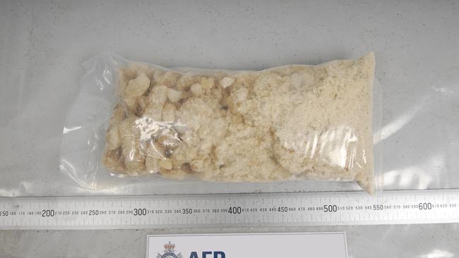Coffee bags containing MDMA. Picture: Supplied/AFP