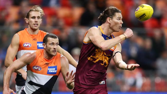 Eric Hipwood is in doubt for Brisbane Lions’ clash with Port Adelaide. Picture: Matt King/Getty Images.