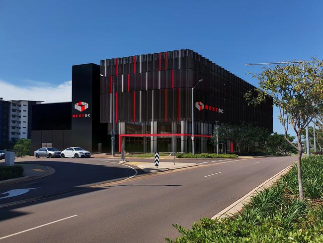 The concept design of the Darwin data centre D1. Picture: Supplied.