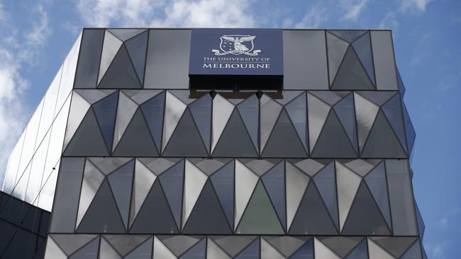 The University of Melbourne has retained its position as Australia’s highest-ranked tertiary institution. Picture: NCA NewsWire / Daniel Pockett