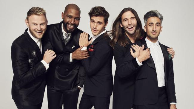 Meet the new generation: Bobby Berk, Karamo Brown, Antoni Porowski, Jonathan Van Ness and Tan France.