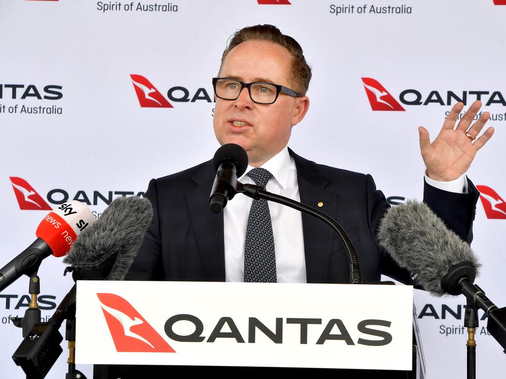 Qantas CEO Alan Joyce. Picture: NCA NewsWire / John Gass