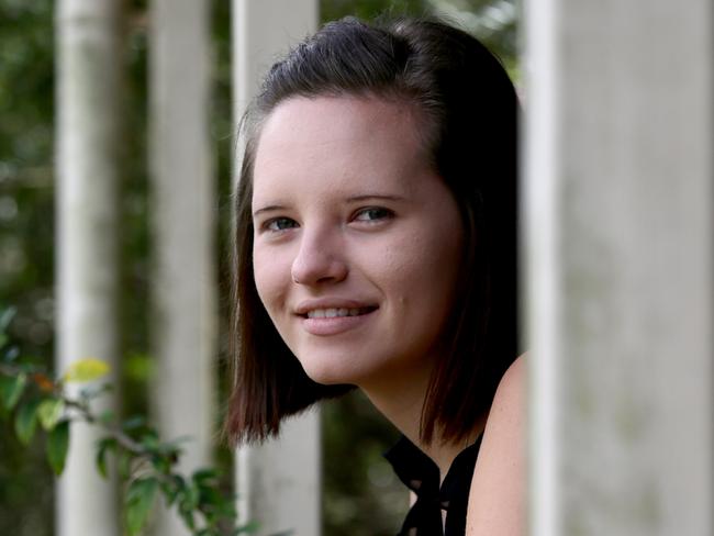 April Howarth, 19,who has started a business administration course is looking for her first job. PICTURE: ANNA ROGERS