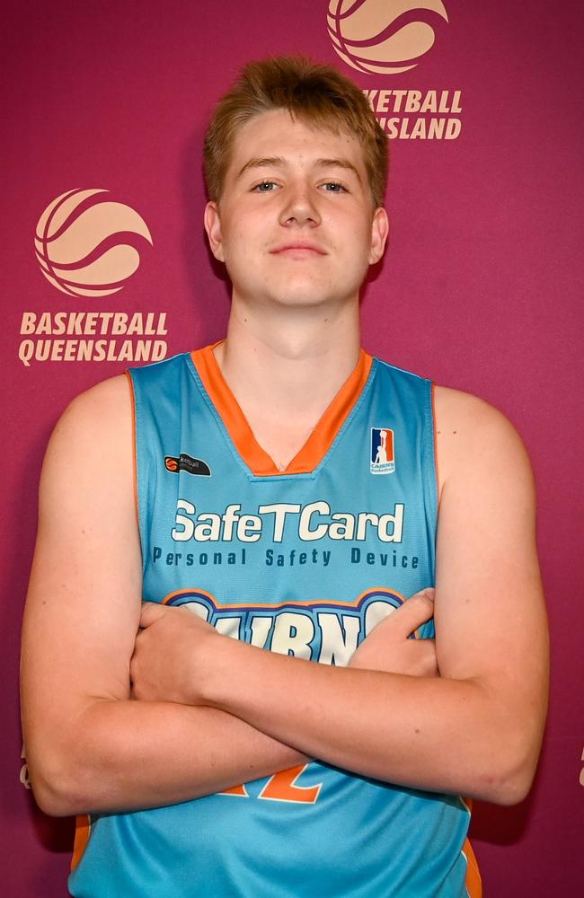 Queensland North U16 Boys player Joshua Hosking. Picture: Basketball Queensland