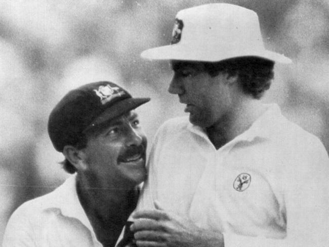 Marsh and Chappell remained close after they finished playing.