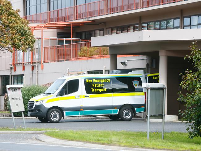 The Mersey Community Hospital in Tasmania, which has been linked to a coronavirus outbreak. Picture: News Corp Australia