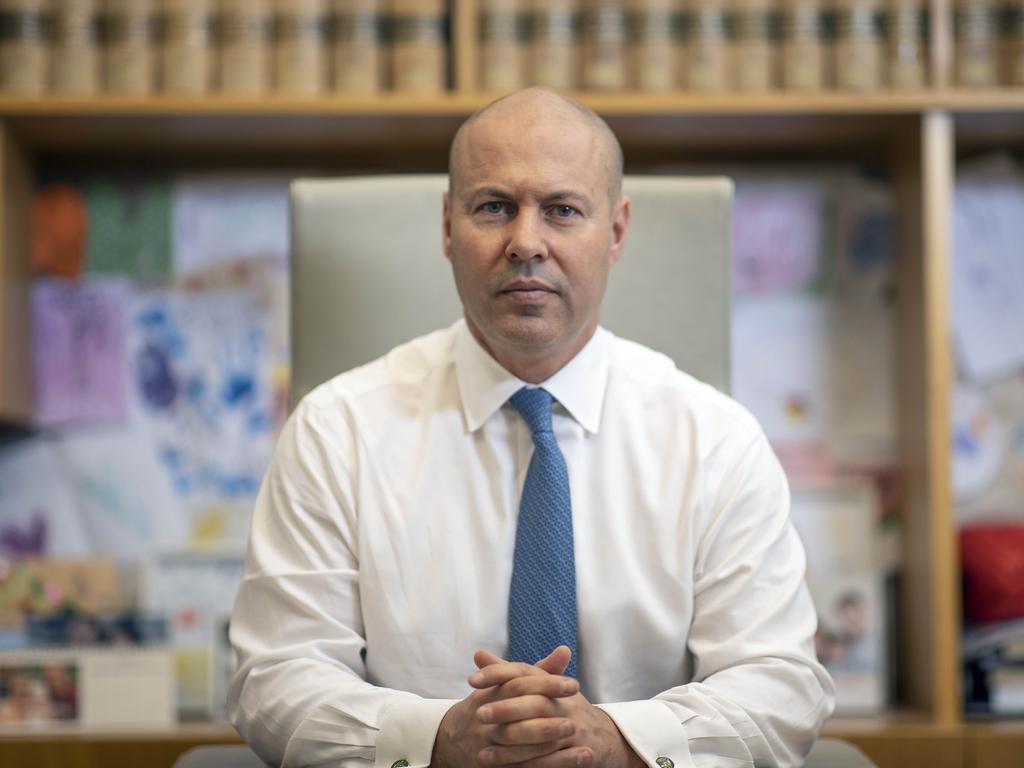 Treasurer Josh Frydenberg will deliver the budget in Canberra on Tuesday. Picture: Gary Ramage