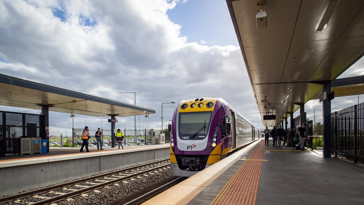 Commuters have questioned why three-carriage services are being run on the Geelong line, with overcrowding a major concern. Picture: V/Line.