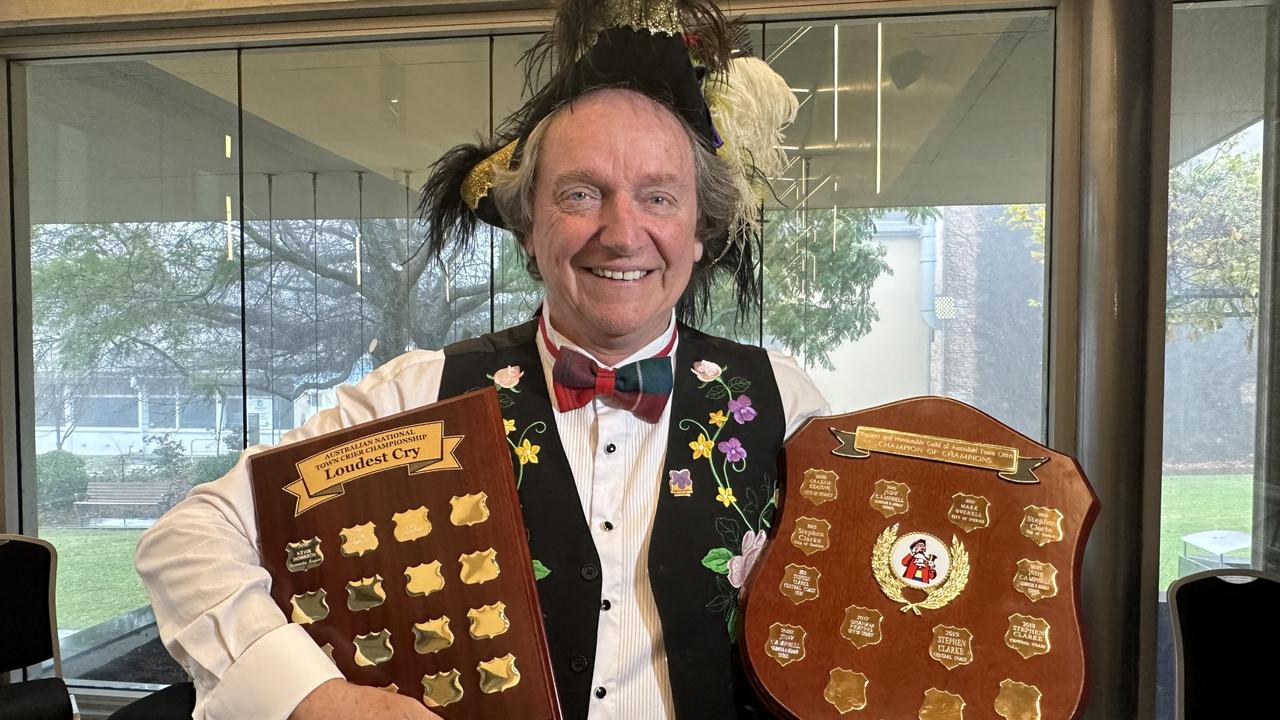 Toowoomba's Kevin Howarth has been named Australia's best town crier in 2023.