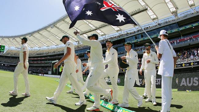 Australia’s planned Test against Afghanistan at Perth Stadium in November is facing growing logistical problems. Picture: Getty Images