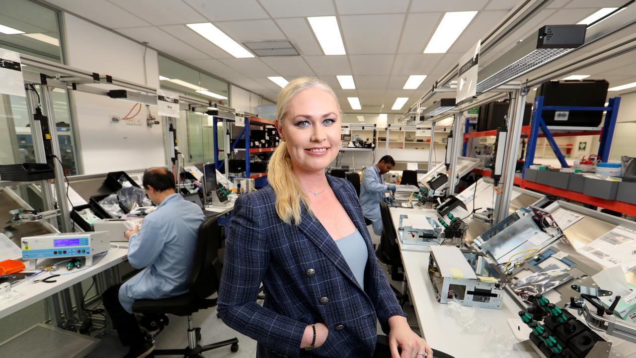 GreyScan CEO, Samantha Ollerton, says early results from the test are promising. Picture: David Geraghty, The Australian.