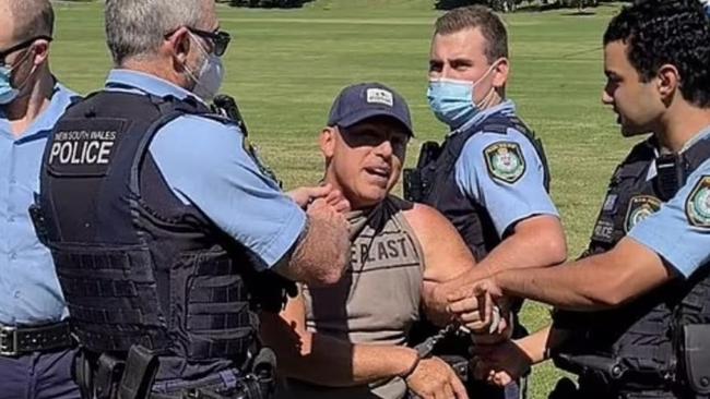 Dog walker Dimitri Gabriel had the charges against him withdrawn after he was charged with intimidation at a Sydney dog park. Picture: Supplied