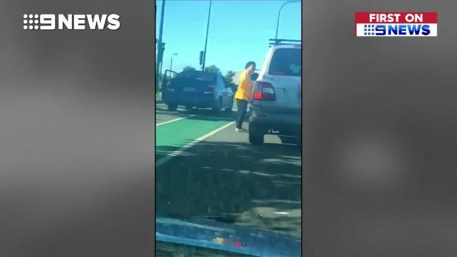 Road rage during Springfield school drop-off