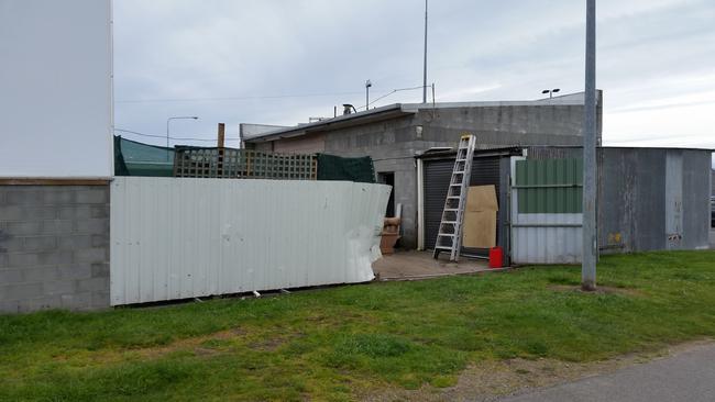 Police have raided a property in East Devonport allegedly connected to a new Bandidos bikie chapter. Picture: TASMANIA POLICE