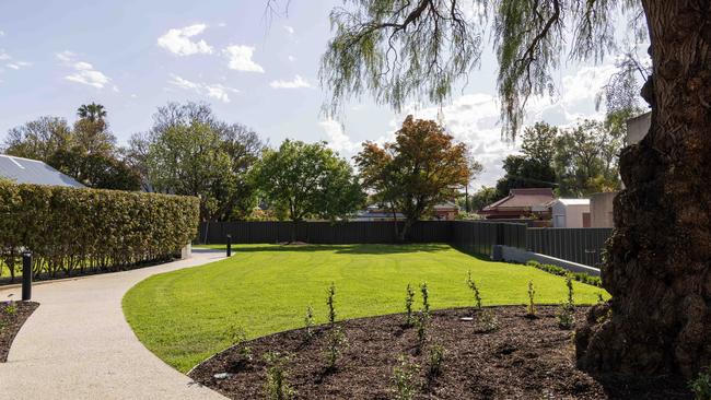 Walford is set to open a $3m development including a 27m water feature, gardens and open lawns. Picture: Kelly Barnes