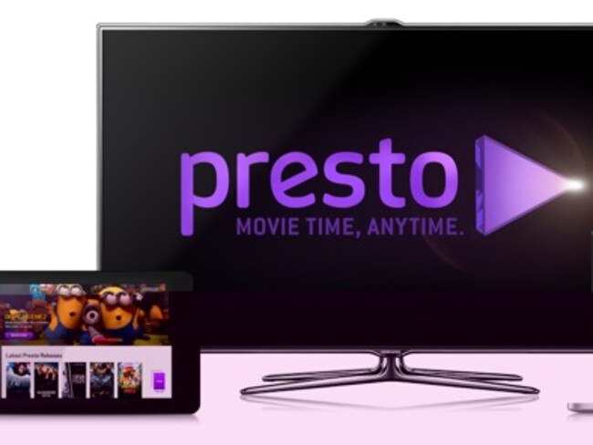 One option ... Presto is keen to secure a strong online audience. Picture: Supplied