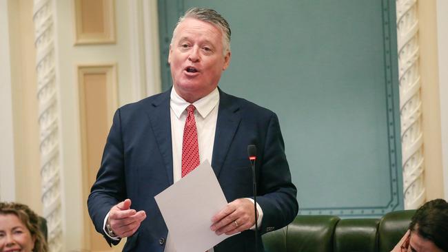 Tourism and Sport Minister Michael Healy MP has defended Cairns after Syrian-born billionaire called the city a “graveyard”. Picture: NCA NewsWire / Glenn Campbell