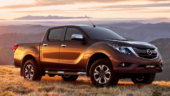 Soft sell ... new Mazda BT-50 has only subtle changes. Picture: Supplied.