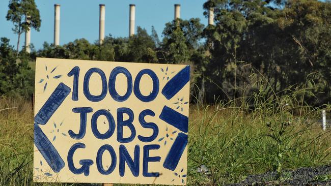 Job losses at the Hazelwood power station in Morewell. Picture: Jason Edwards