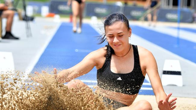 The Queensland All Schools track and field championships at QSAC. Saturday November 2, 2024. Picture, John Gass
