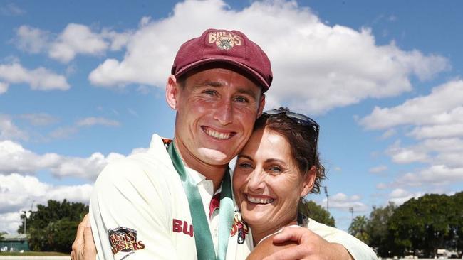 Alta Labuschagne has paid tribute to Andrew Symonds for the touching moment when he gave a personal apology to her family. Picture: Instagram @marnus3