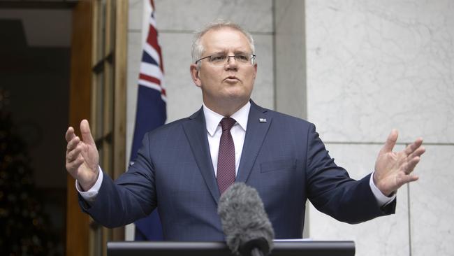 Prime Minister Scott Morrison said pandemic leave was available to Sydney residents. Picture: NCA NewsWire / Gary Ramage