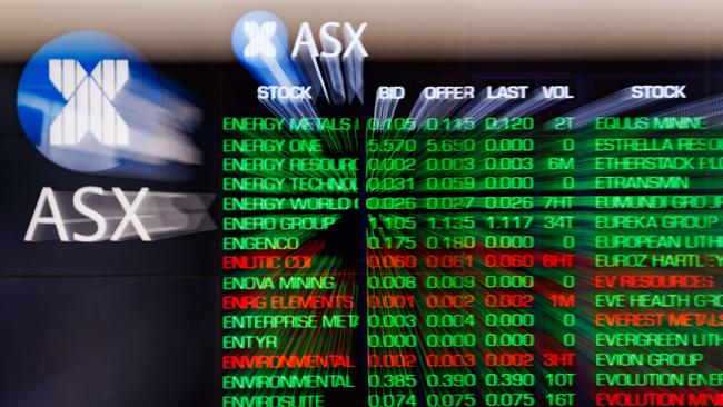 In total eight of the 11 sectors finished in the green. Picture: NewsWire / Max Mason-Hubers