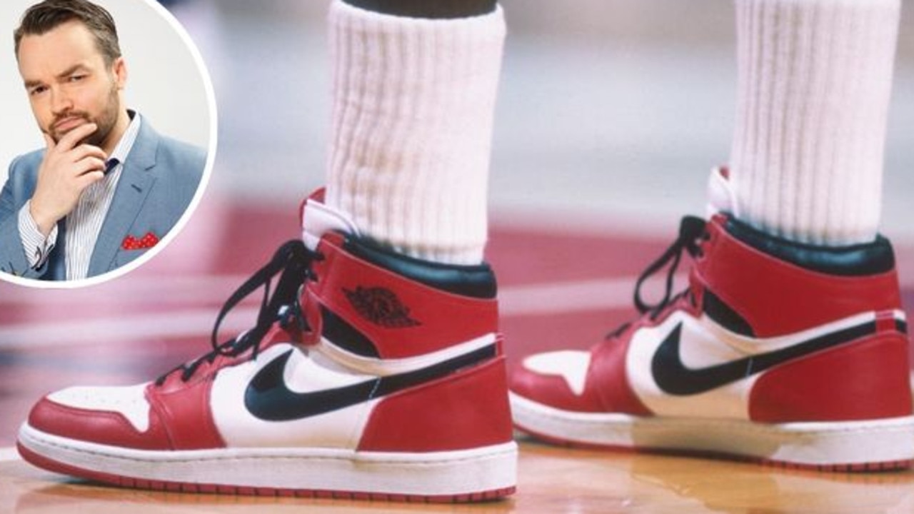 In which decade were Air Jordan shoes first introduced?