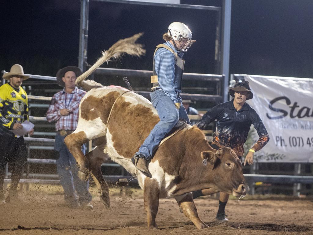 Charlie Hayes at Gargett Rodeo Saturday 3 June 2023 Picture: Michaela Harlow