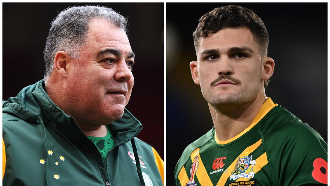 Mal Meninga and Nathan Cleary.