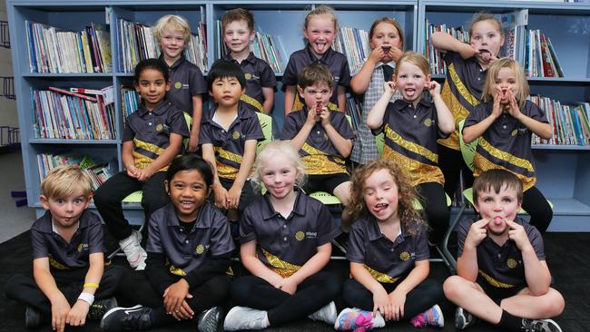 Wangala Primary School Preps Back row L-R: Jonathan Webber, Harvey Thompson, Emme Davis, Sally Lawry, Zali Wakefield, Middle row: Sedra Ismael, Michael Fan, Harry Hengstberger, Hazel Hibbert, Flora Robinson. Front row: Fergus McGregor, Aneisha Haifa, Danielle Fraser Jolly, Isabelle Tumini, Samuel Hicks.